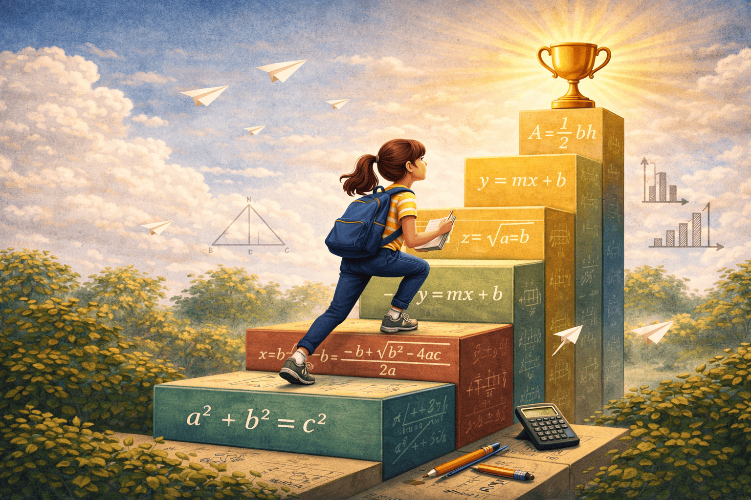 The things Maths teaches us: The value of working hard